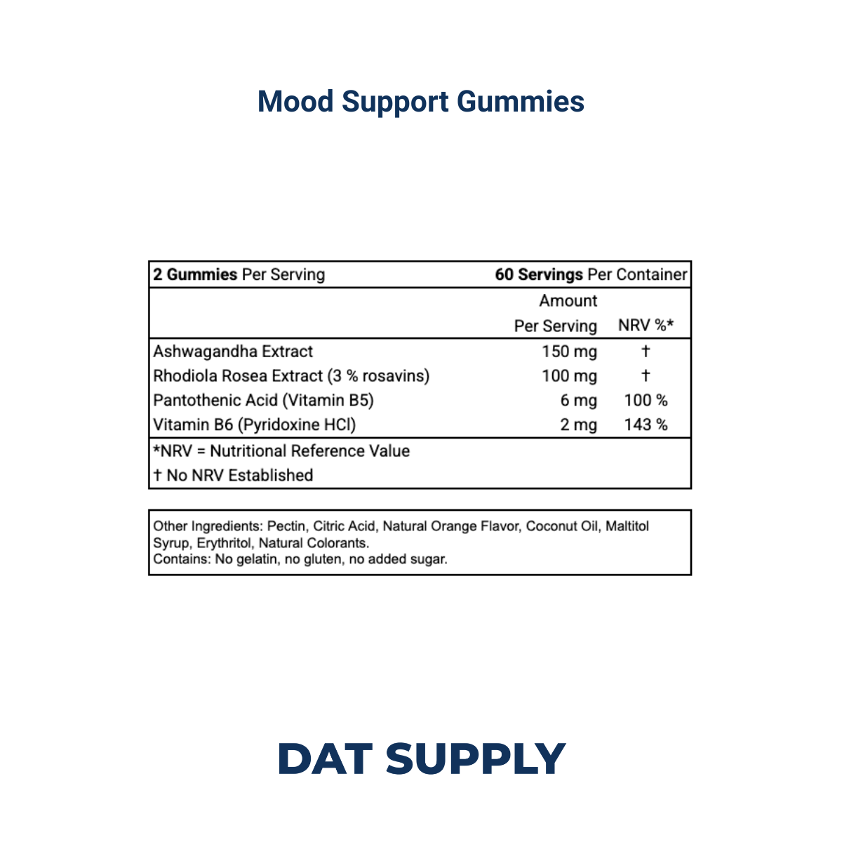Mood Support Gummies White Label Formula